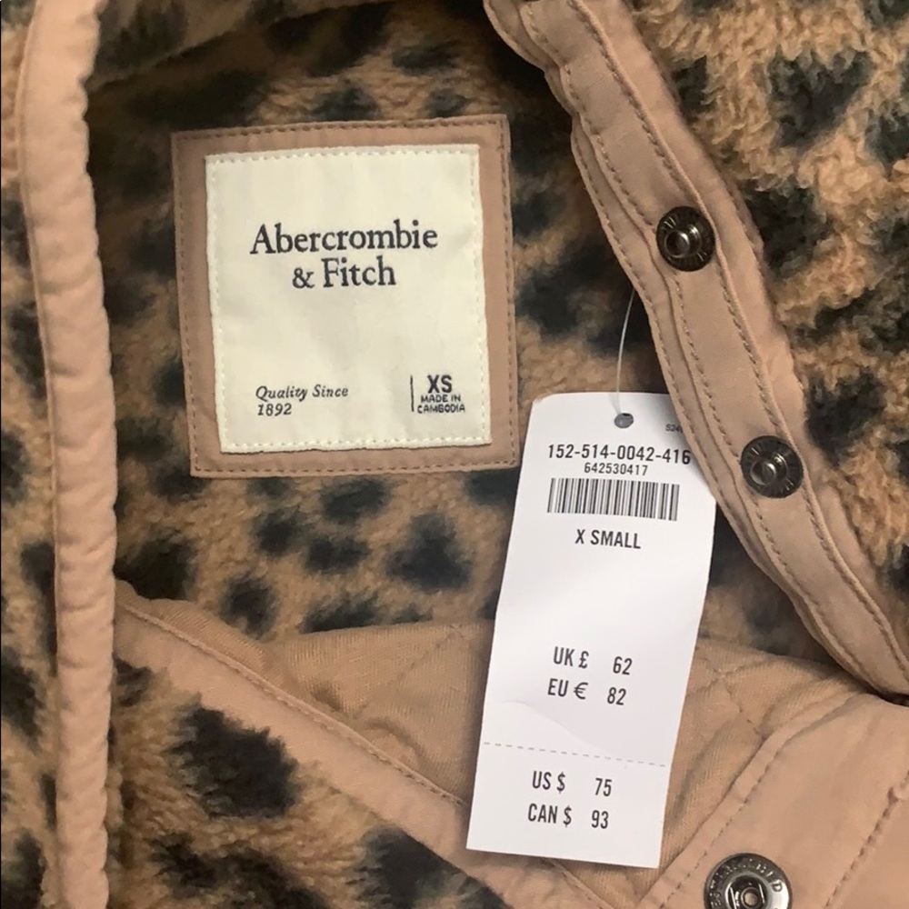 Abercrombie & Fitch fleece *NWT* - Picture 8 of 8